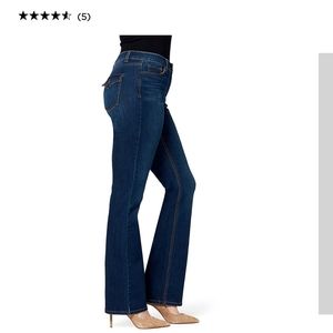 LEVIS Perfectly Slimming Bootcut 512 Jeans, Size 4 Medium Rise